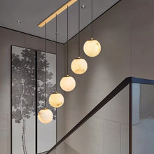 Carregar imagem no visualizador da galeria, Tama Alabaster Chandelier Light
