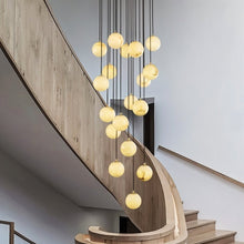 Carregar imagem no visualizador da galeria, Tama Alabaster Chandelier Light
