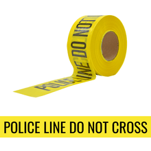 Load image into Gallery viewer, Tape Providers Barricade Tape 1000 feet WOD Barricade Flagging Tape &#39;&#39;Police Line Do Not Cross&#39;&#39; 3 inch x 1000 ft. - Hazardous Areas, Safety for Construction Zones BRC
