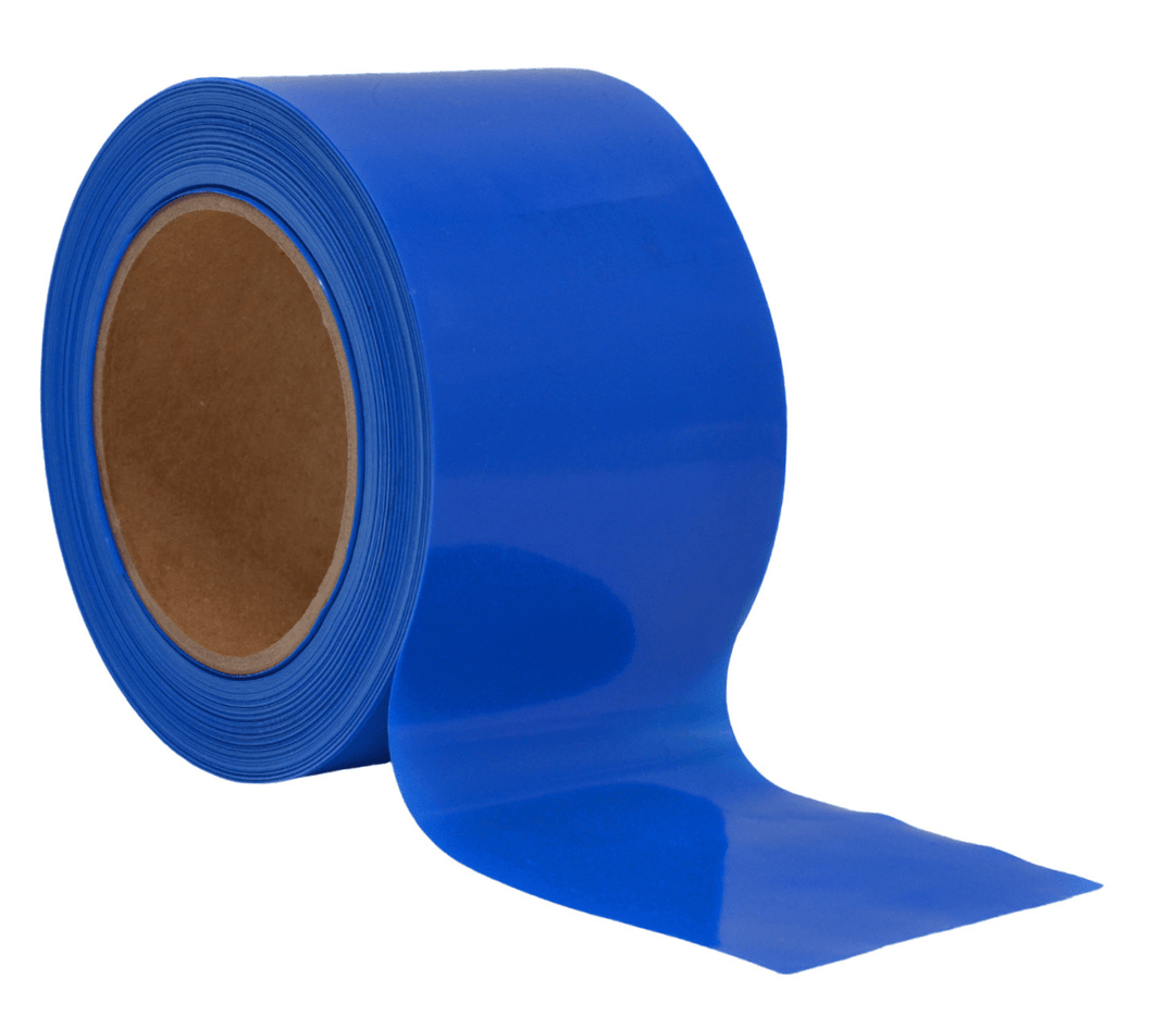 Tape Providers Barricade Tape Blue / 200 feet WOD Colored Barricade Flagging Tape 3 inch - Hazardous Areas, Safety for Construction Zones BRC