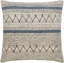 Load image into Gallery viewer, Tariji Monochrome Patterned Throw Pillow
