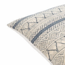 Load image into Gallery viewer, Tariji Monochrome Patterned Throw Pillow
