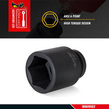 Load image into Gallery viewer, Teng Tools USA Impact Tools Teng Tools 1/4 Inch Drive ANSI 6 Point Metric Shallow Chrome Molybdenum Impact Sockets
