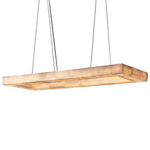 Carregar imagem no visualizador da galeria, Teva Rectangular Alabaster Chandelier
