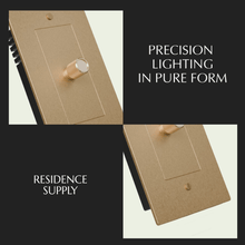 Load image into Gallery viewer, The Brass Dimmer Switch (1 to 5 Gang)
