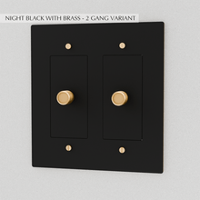 Load image into Gallery viewer, The Brass Dimmer Switch (1 to 5 Gang)
