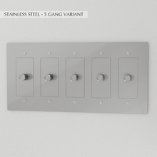 Load image into Gallery viewer, The Brass Dimmer Switch (1 to 5 Gang)
