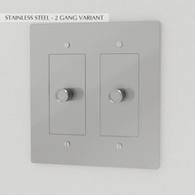 Load image into Gallery viewer, The Brass Dimmer Switch (1 to 5 Gang)
