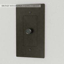 Load image into Gallery viewer, The Brass Dimmer Switch (1 to 5 Gang)
