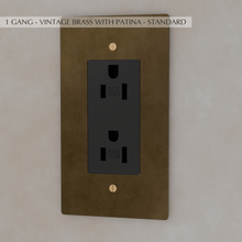 Load image into Gallery viewer, The Brass Outlet (1 to 4 Gang)
