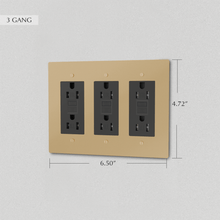 Load image into Gallery viewer, The Brass Outlet (1 to 4 Gang)
