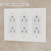 Load image into Gallery viewer, The Brass Outlet (1 to 4 Gang)
