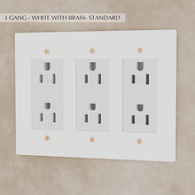Load image into Gallery viewer, The Brass Outlet (1 to 4 Gang)
