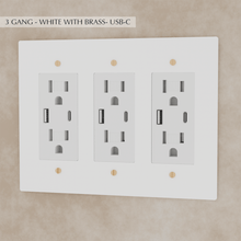 Load image into Gallery viewer, The Brass Outlet (1 to 4 Gang)
