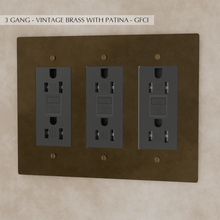 Load image into Gallery viewer, The Brass Outlet (1 to 4 Gang)
