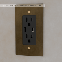 Load image into Gallery viewer, The Brass Outlet (1 to 4 Gang)

