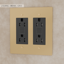 Load image into Gallery viewer, The Brass Outlet (1 to 4 Gang)
