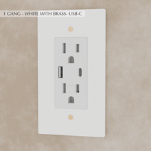 Load image into Gallery viewer, The Brass Outlet (1 to 4 Gang)
