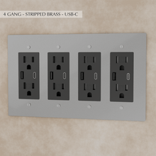 Load image into Gallery viewer, The Brass Outlet (1 to 4 Gang)
