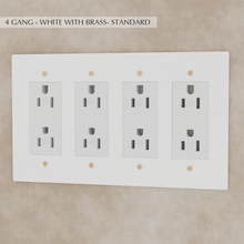 Load image into Gallery viewer, The Brass Outlet (1 to 4 Gang)
