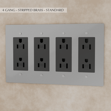 Load image into Gallery viewer, The Brass Outlet (1 to 4 Gang)
