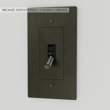 Load image into Gallery viewer, The Brass Toggle Switch (1 to 5 Gang)
