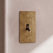 Load image into Gallery viewer, The Brass Toggle Switch (1 to 5 Gang)
