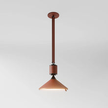 Load image into Gallery viewer, Tiferet Leather Pendant Light
