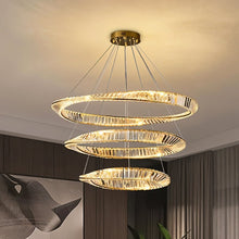 Load image into Gallery viewer, Tiwa 3-Tier Chandelier
