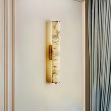 Load image into Gallery viewer, Tong Alabaster Wall Lamp
