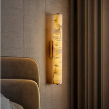 Cargar imagen en el visor de la galería, Tong Alabaster Wall Lamp
