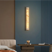 Cargar imagen en el visor de la galería, Tong Alabaster Wall Lamp
