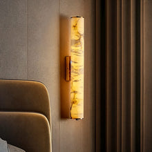 Load image into Gallery viewer, Tong Alabaster Wall Lamp
