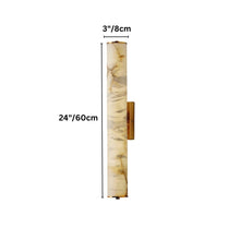 Cargar imagen en el visor de la galería, Tong Alabaster Wall Lamp
