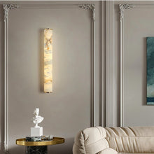 Cargar imagen en el visor de la galería, Tong Alabaster Wall Lamp
