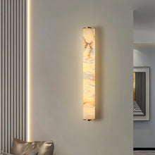 Cargar imagen en el visor de la galería, Tong Alabaster Wall Lamp
