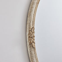 Load image into Gallery viewer, Traditioanl Oval Mirror With Wood Frame Rustic Decor Wall Mirror
