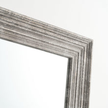 Load image into Gallery viewer, Traditional Rectangle Framed Gray Decorative Mirror
