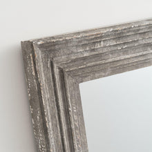 Load image into Gallery viewer, Traditional Rectangle Framed Gray Decorative Mirror
