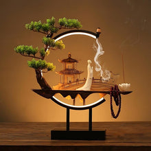 Load image into Gallery viewer, Tranquil Incense Burner Table Lamp
