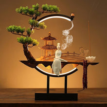 Load image into Gallery viewer, Tranquil Incense Burner Table Lamp
