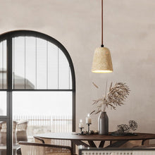 Load image into Gallery viewer, Travertine Pendant Light
