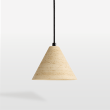 Load image into Gallery viewer, Travertine Pendant Light

