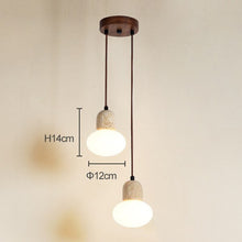 Load image into Gallery viewer, Travertine Pendant Light
