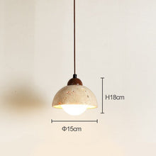 Load image into Gallery viewer, Travertine Pendant Light
