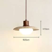 Load image into Gallery viewer, Travertine Pendant Light
