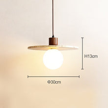 Load image into Gallery viewer, Travertine Pendant Light

