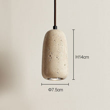 Load image into Gallery viewer, Travertine Pendant Light
