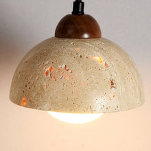 Load image into Gallery viewer, Travertine Pendant Light
