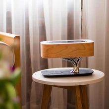 Carregar imagem no visualizador da galeria, Tree Table Lamp - Bluetooth Speaker &amp; Wireless Charger
